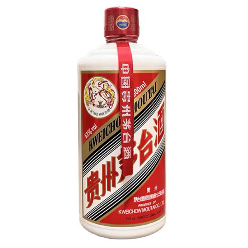 茅台2025年 飞天 酱香型白酒 53度 500ml 单瓶装