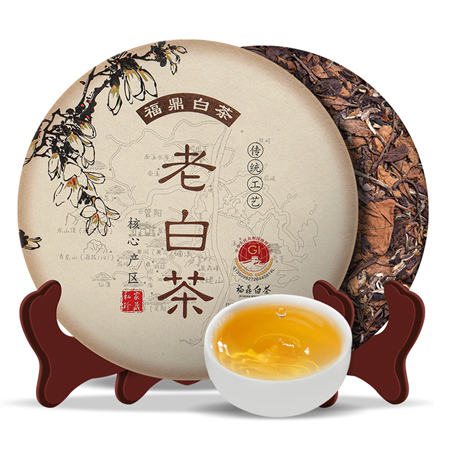 福东顺 茶叶 6年陈正宗福鼎白茶七子饼7饼整提共2450g